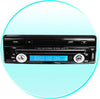 7 Inch Motorized Car DVD Player SD Slot + USB Port