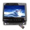 Large Screen Bluetooth Car DVD Player - 1-Din + Subwoofer Out